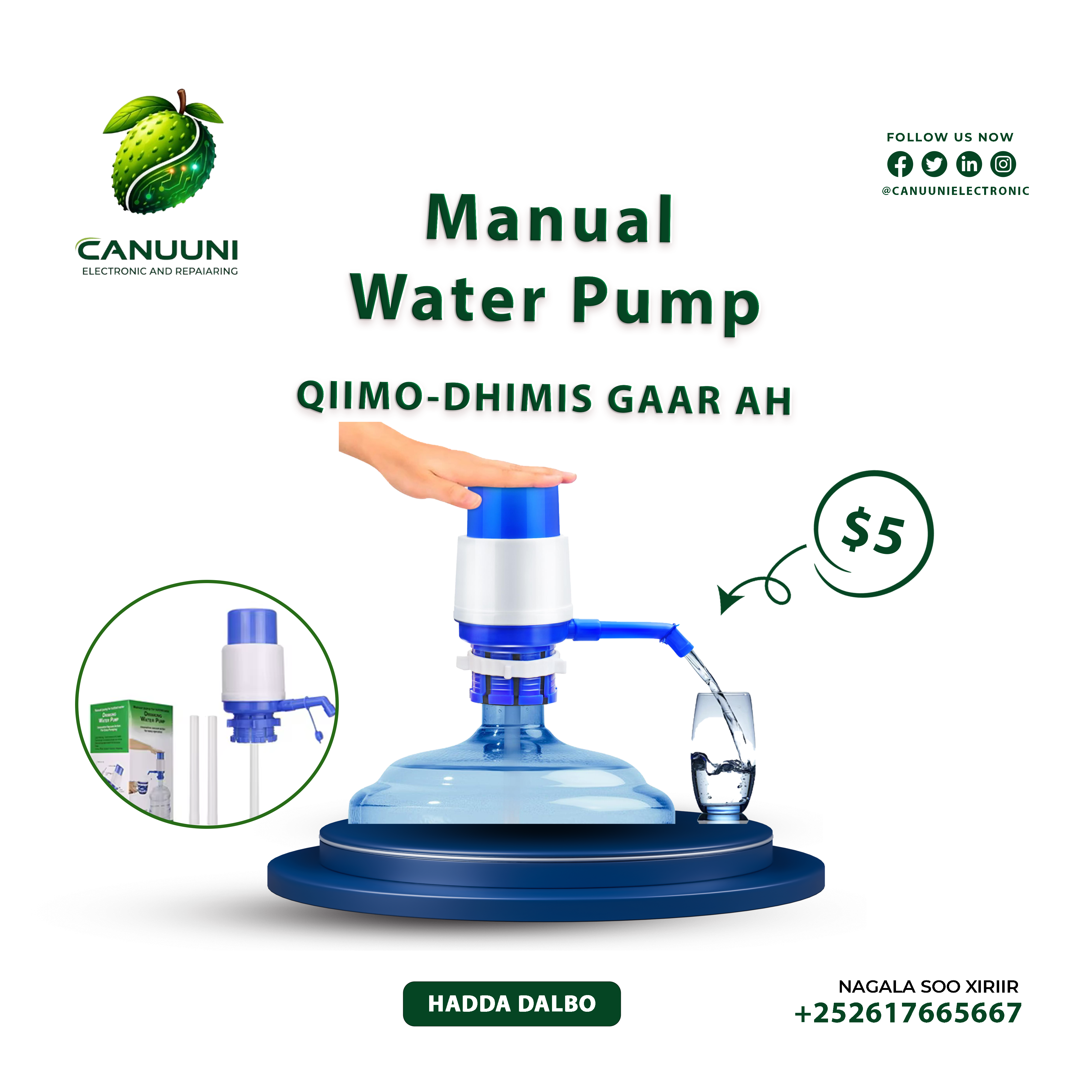 Manual Drinking Water Pump